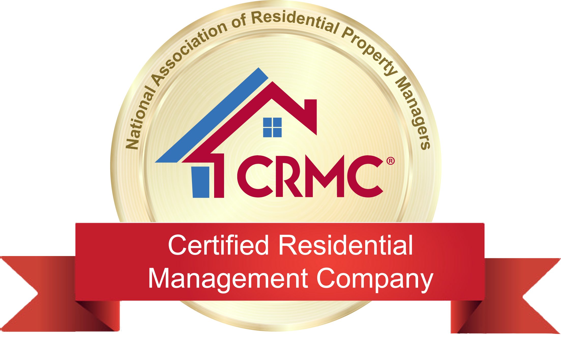NARPM CRMC — Certified Residential Management Company medal